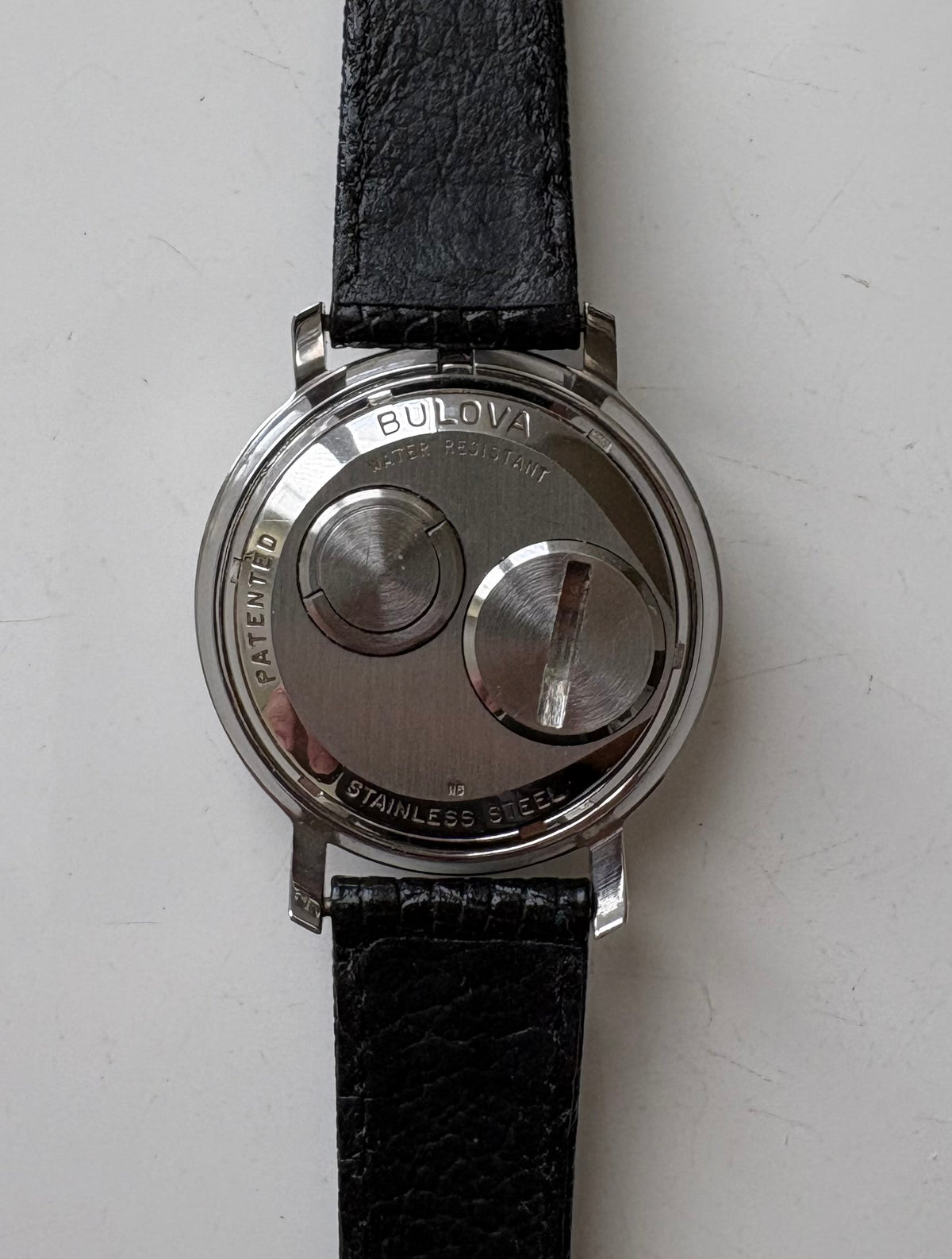 1976 Bulova Accutron 214 Railroad Stainless Steel Wristwatch