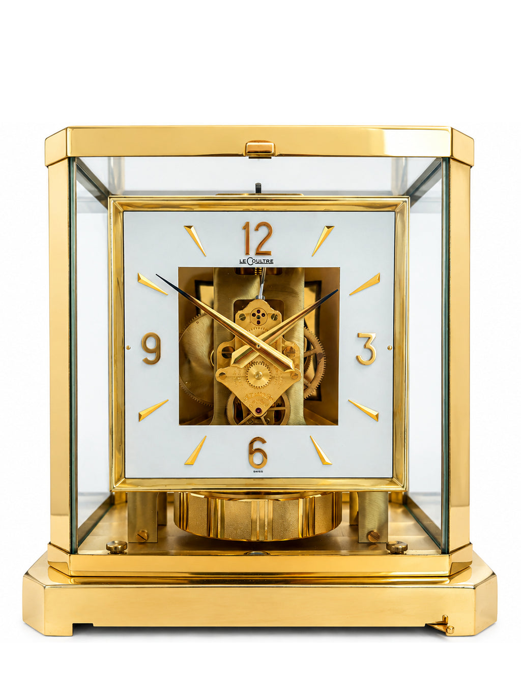 Jaeger LeCoultre Atmos Square Dial 528-8
