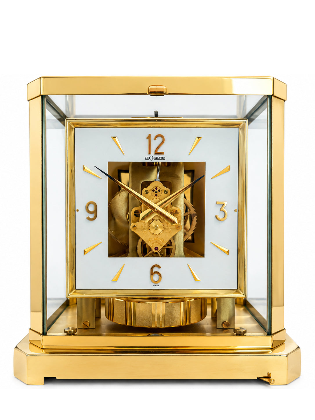 Jaeger LeCoultre Atmos Square Dial 528-8